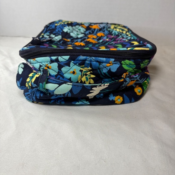 Vera Bradley Insulated Classic Midnight Blues LunchBox Tote Quilted Zip RETIRED - Picture 2 of 9